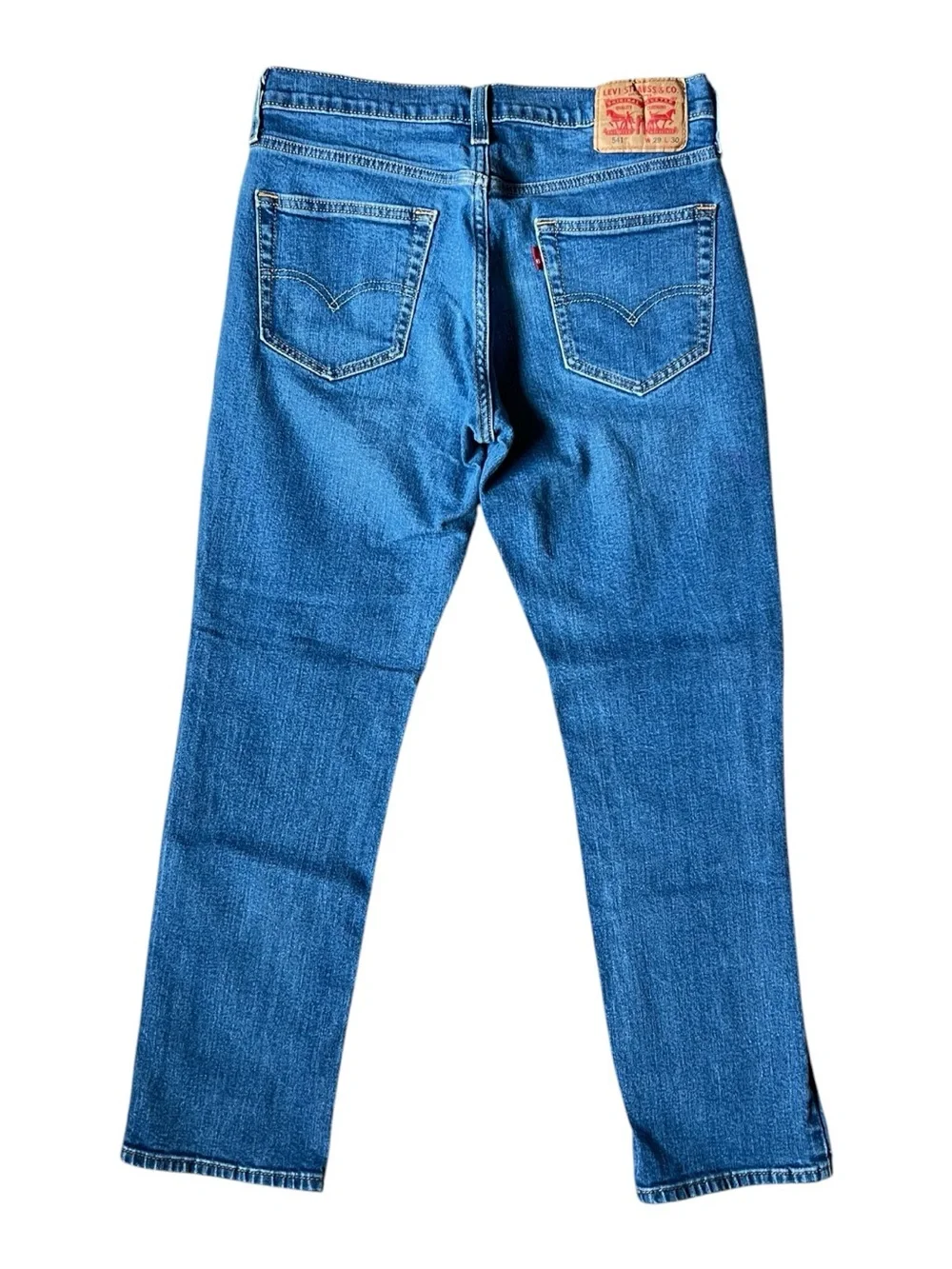 Levi’s 541 Athletic Fit Taper Blue Jeans 29X30 Stretch Denim